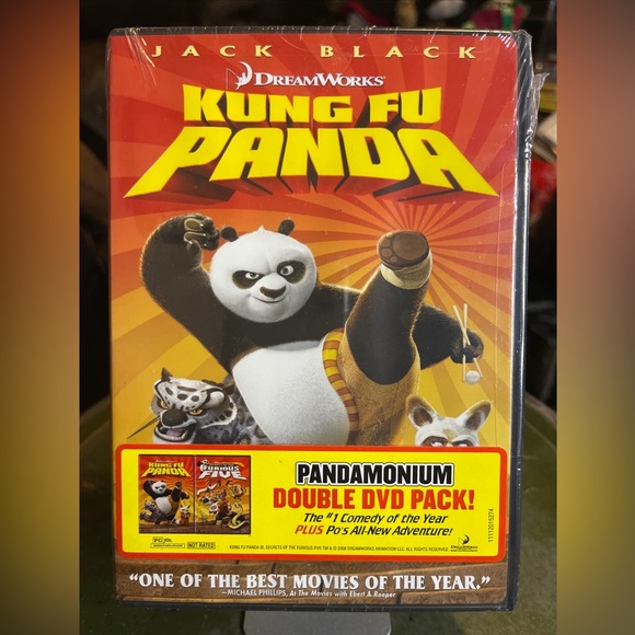 Kung Fu Panda & Secrets Of The Furious Five 🐼 Double DVD Pack SEALED - Picture 5 of 7